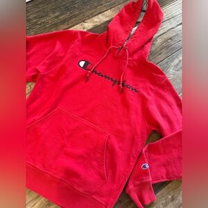 Champion Scarlet Pullover Hoodie